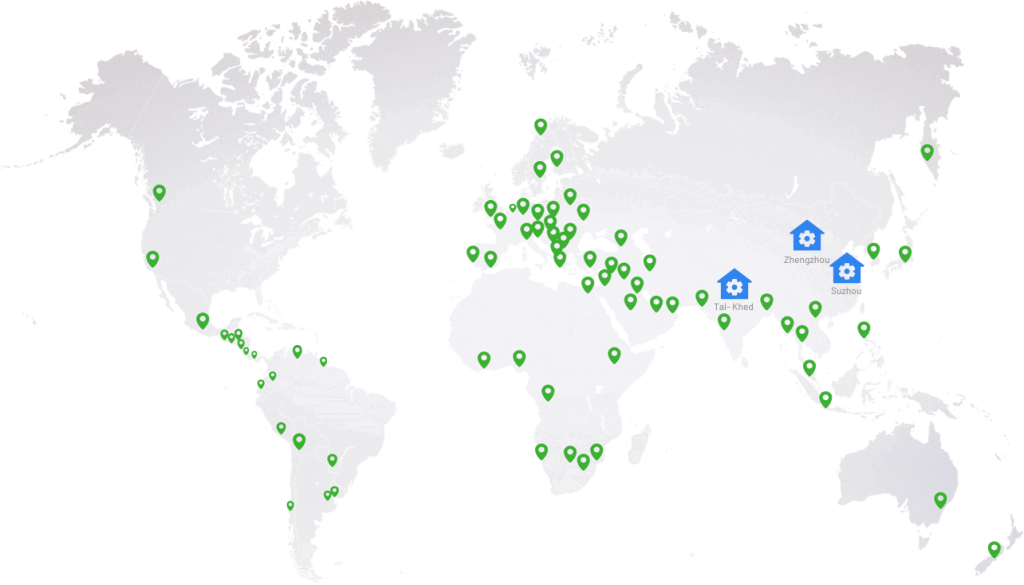 TKT HVAC Global Service Locations