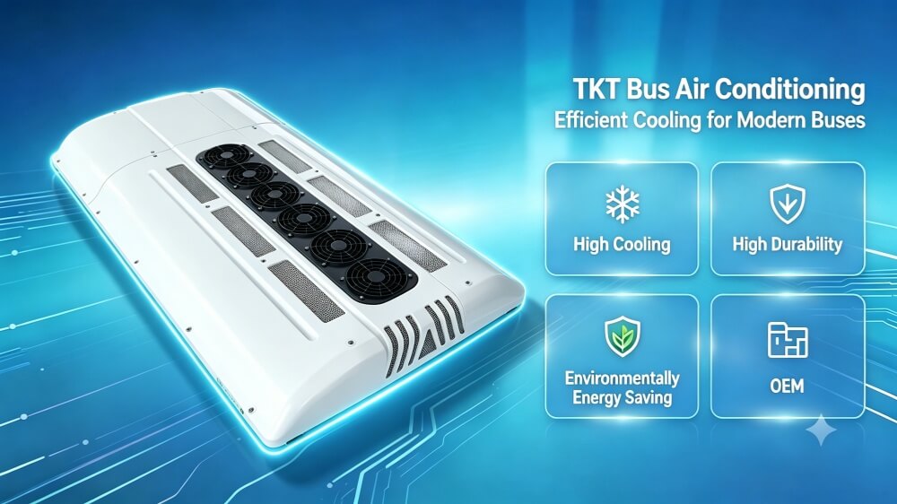 Electric bus air conditioning