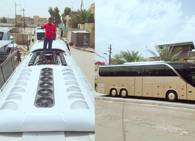 Bus Rooftop Air Conditioner