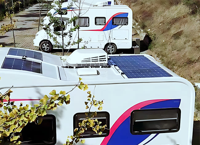 Silenzioso condizionatore per camper