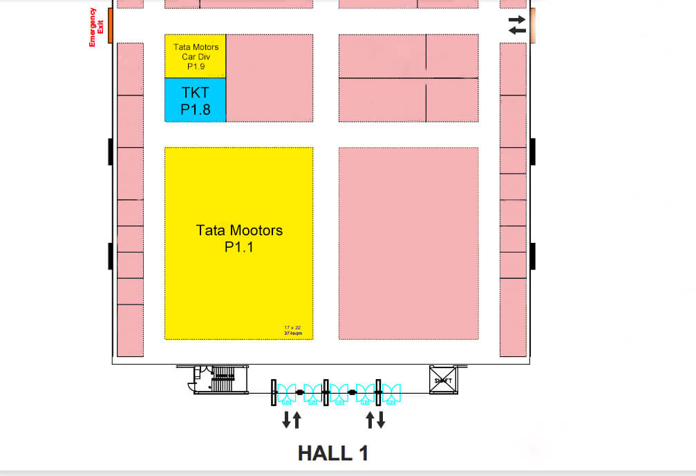 Prawaas 3 booth map