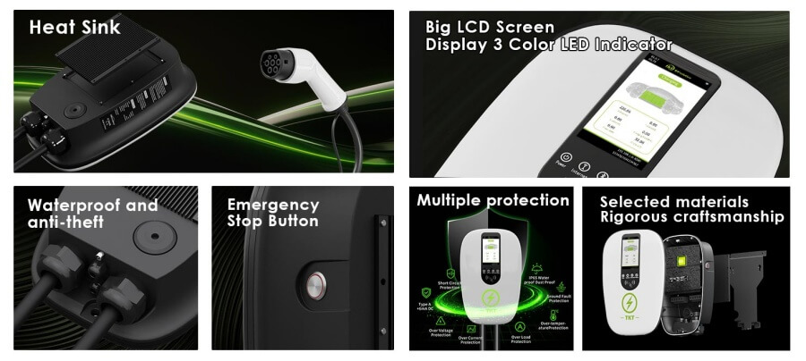 Features of ac ev charger