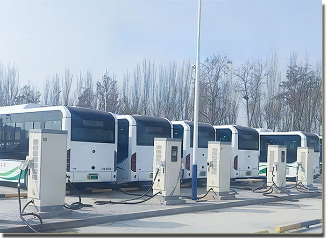 commercial ev Fleet chargers