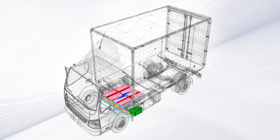 Battery Thermal Management System for Truck