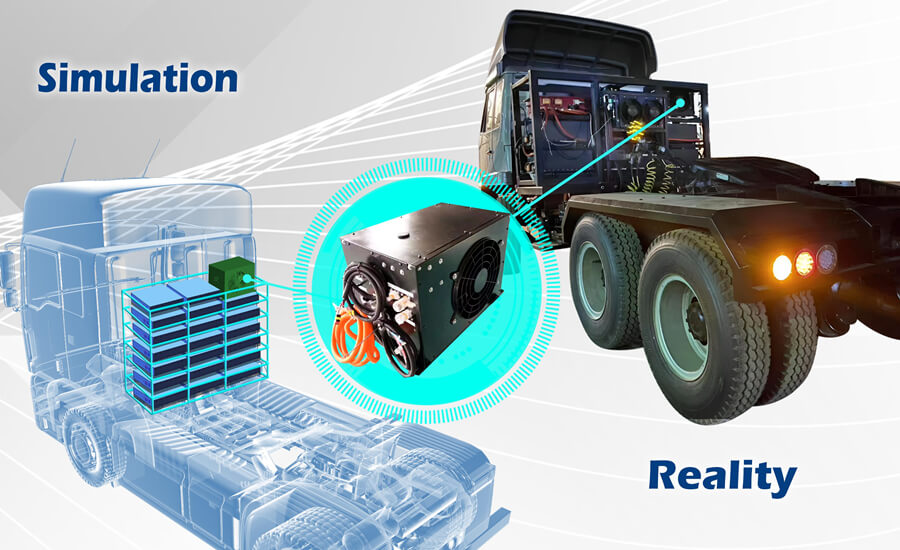 electric truck battery cooling