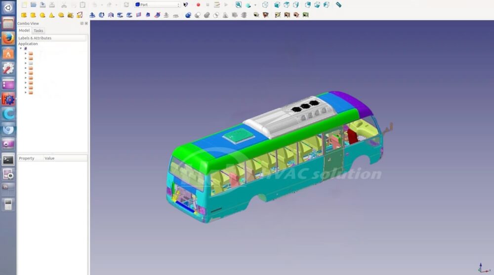 bus air conditioning system diagram