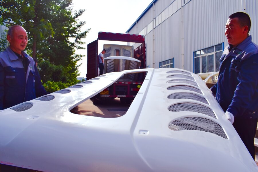 bus air conditioner shell