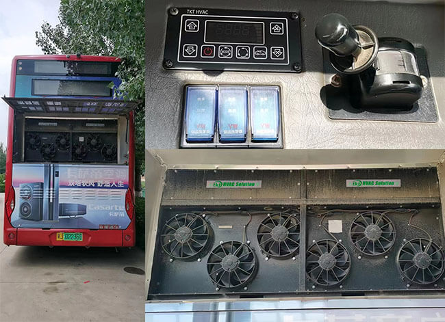 air conditioning for double decker bus