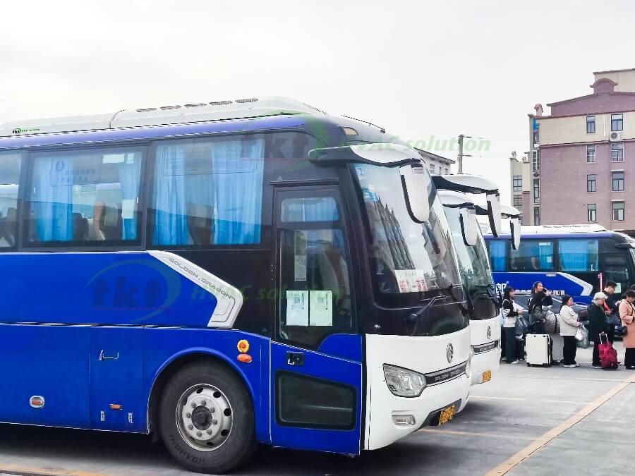air conditioner units for a school bus