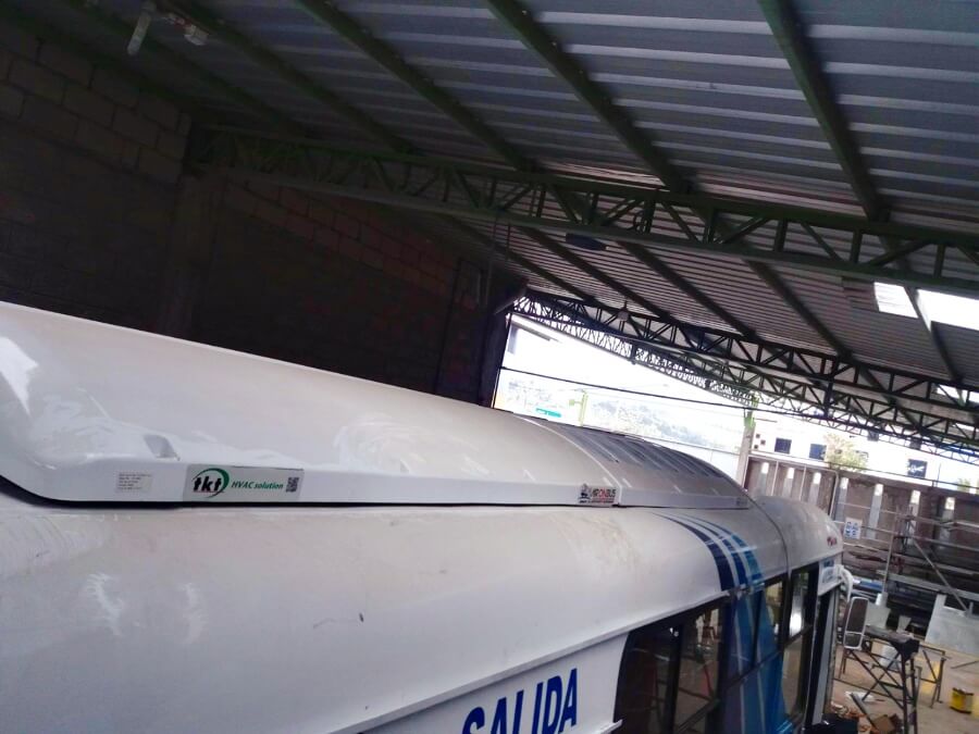 replace spheros bus air conditioner