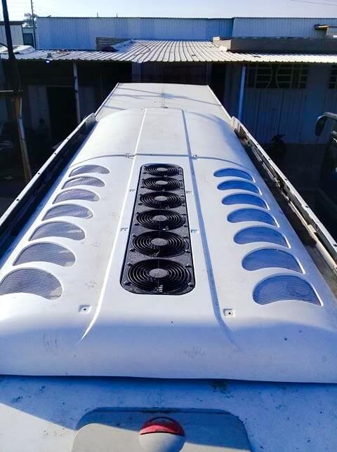 replace thomas school bus air conditioner