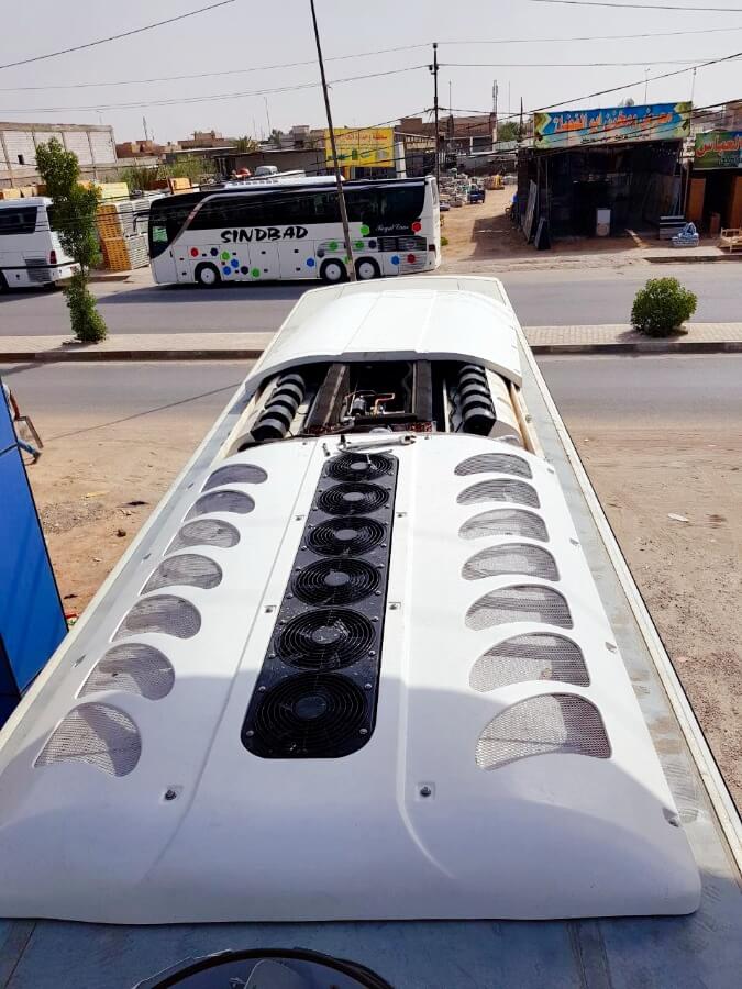 shuttle bus air conditioning