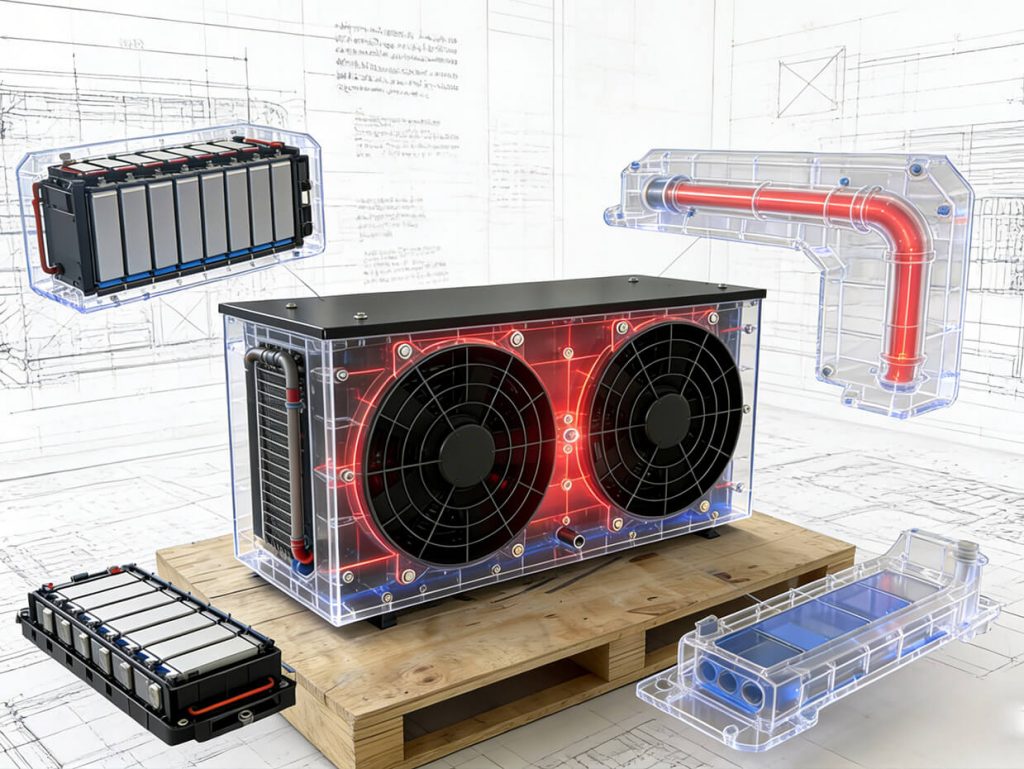 Battery Liquid Cooling design